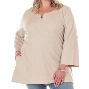 NWT Fresh Produce Women’s Jersey Tunic Plus Size 3X